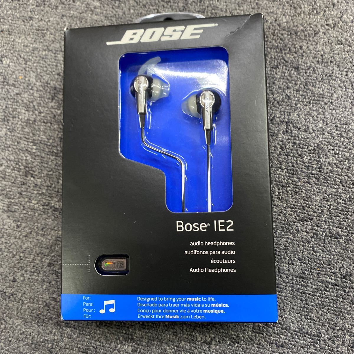360 BOSE (ボーズ) Bose IE2 audio headphones イヤホン 未使用品　_画像1