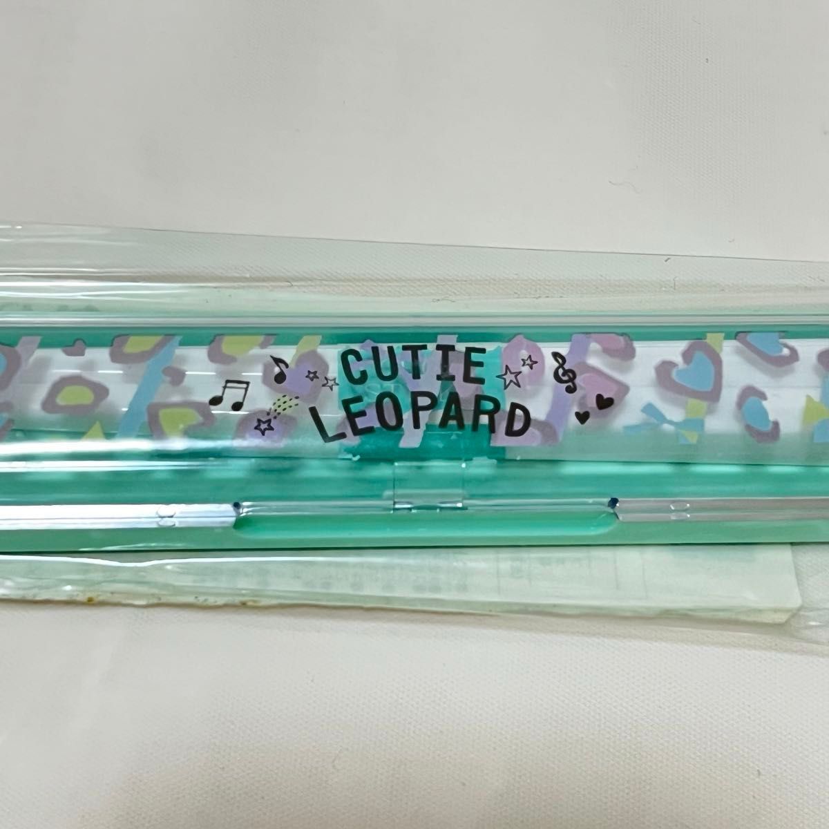 【CUTIE LEOPARD】ケース付お箸セット（未開封品）安心の日本製