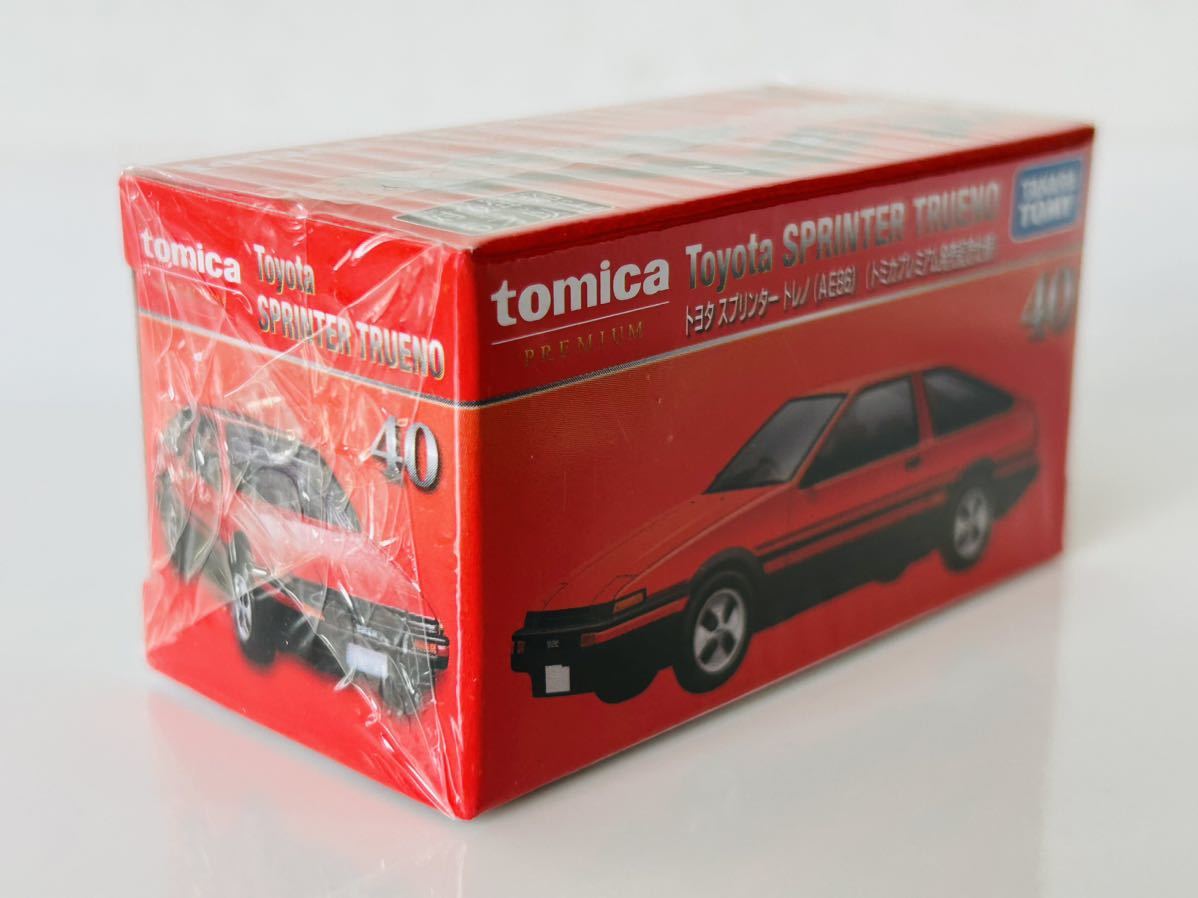 即決 トミカ トミカプレミアム 40　トヨタ スプリンター トレノ AE86 （トミカプレミアム発売記念仕様）_画像2