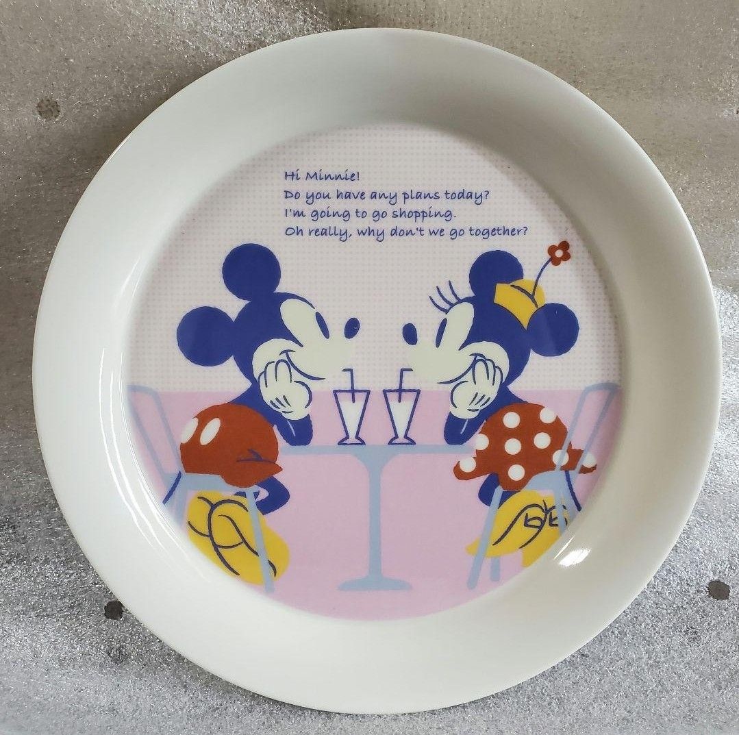 三郷陶器 ディズニー ミッキー ミニー プレート セット プレート皿 食器 日本製 2枚セット
