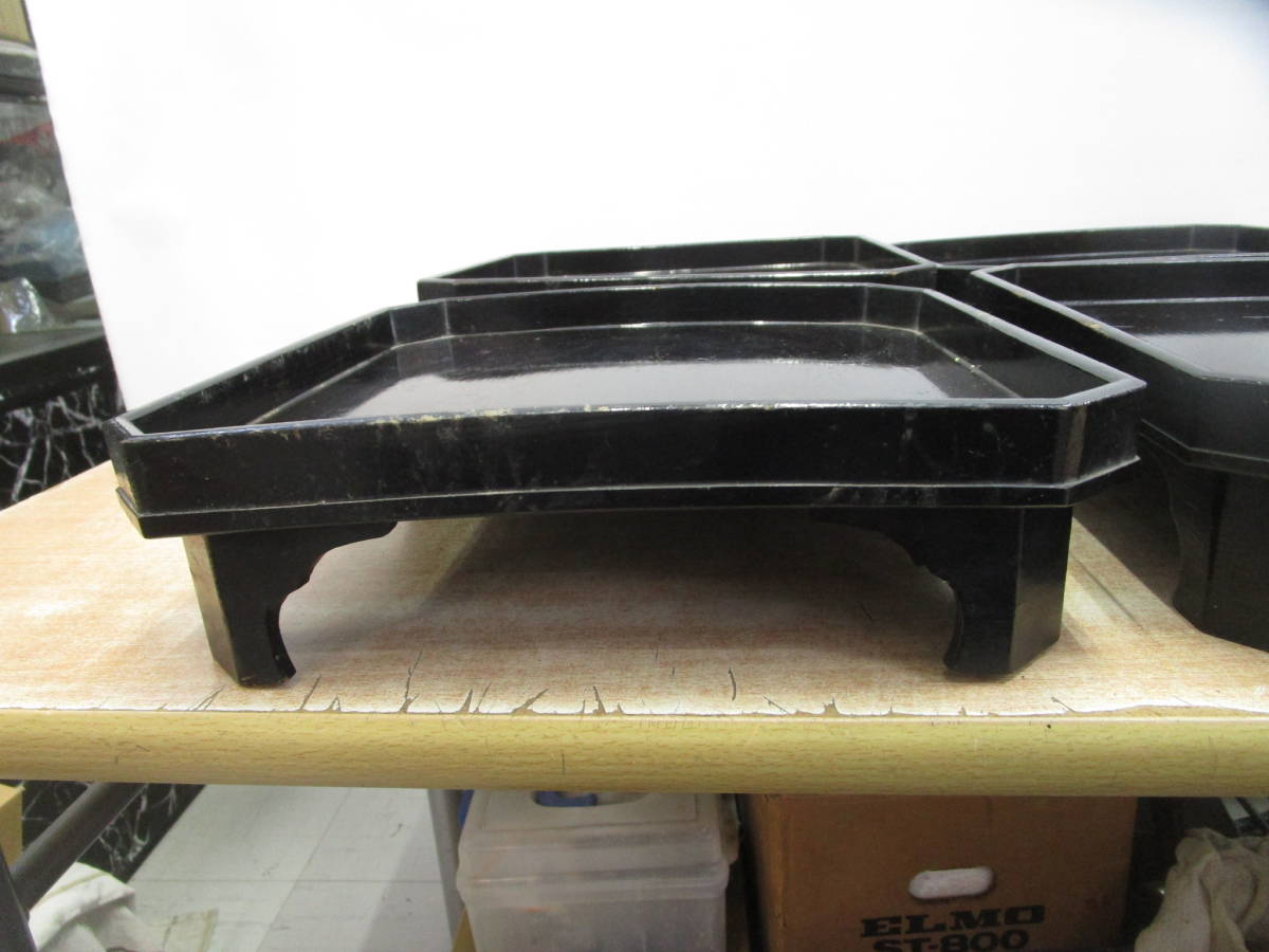 N251* with legs serving tray . serving tray 5 customer set old .. delivery goods * antique goods 