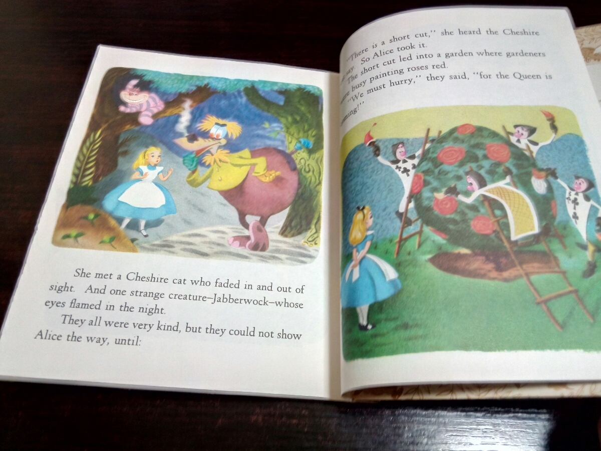 ヤフオク 即決 希少版 Walt Disney S Alice In Wonderland