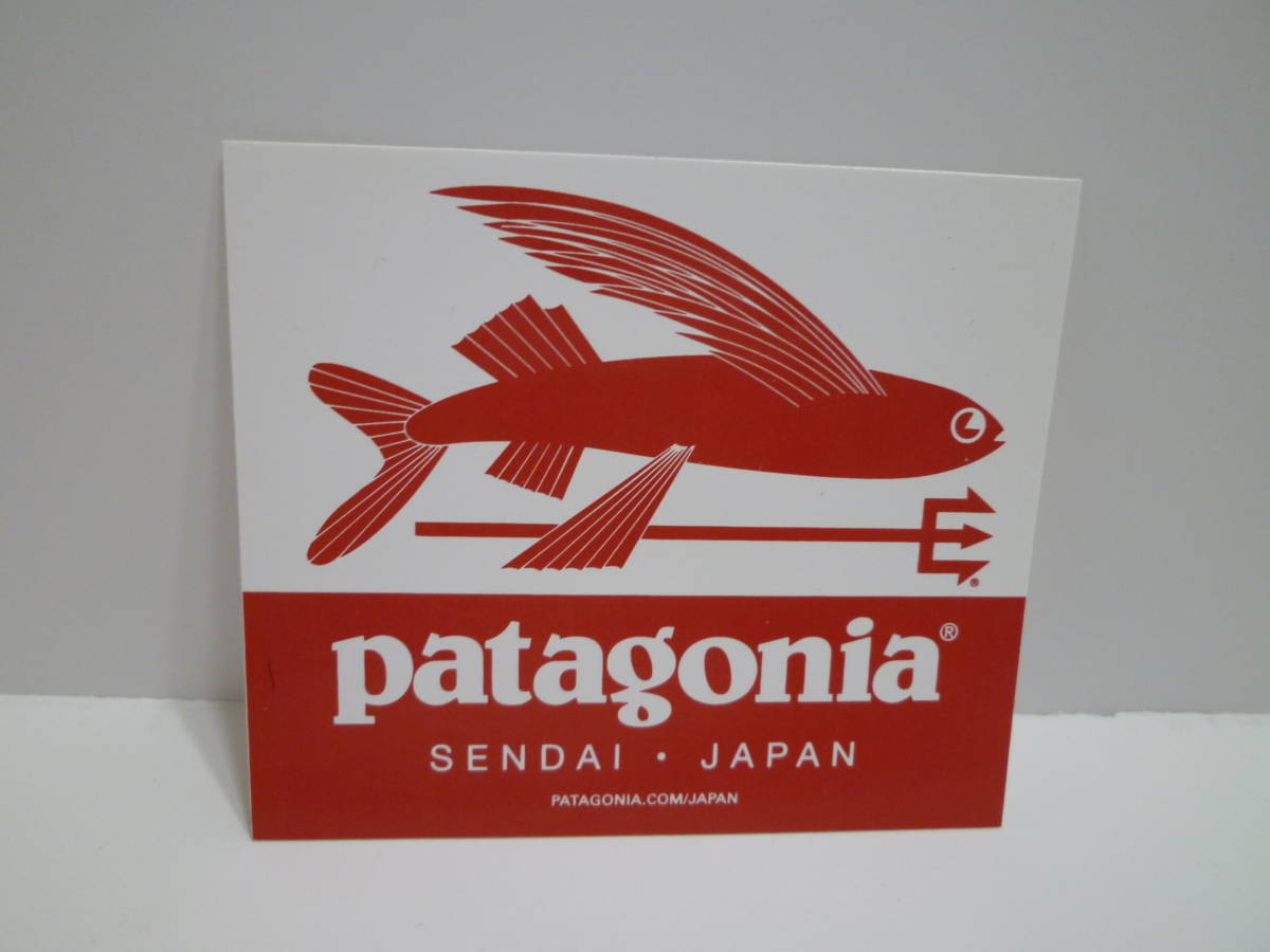NEW♪パタゴニア フライングフィッシュ　ステッカー 仙台 patagonia FLYING FISH SENDAI JAPAN_画像1