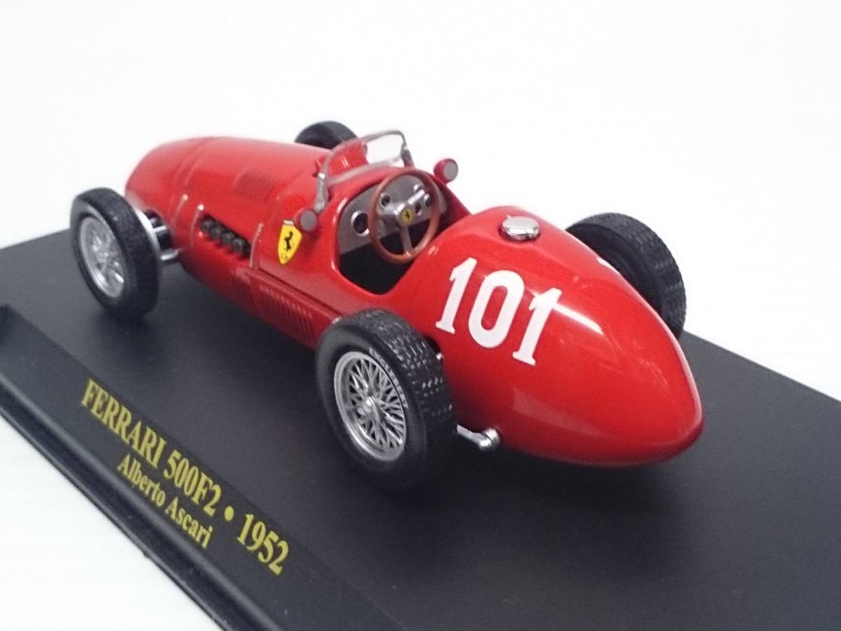 ◆15 アシェット 定期購読 公式フェラーリF1コレクション vol.15 Ferrari 500 F2 アルベルト・アスカリ Alberto Ascari (1952) IXOの画像8