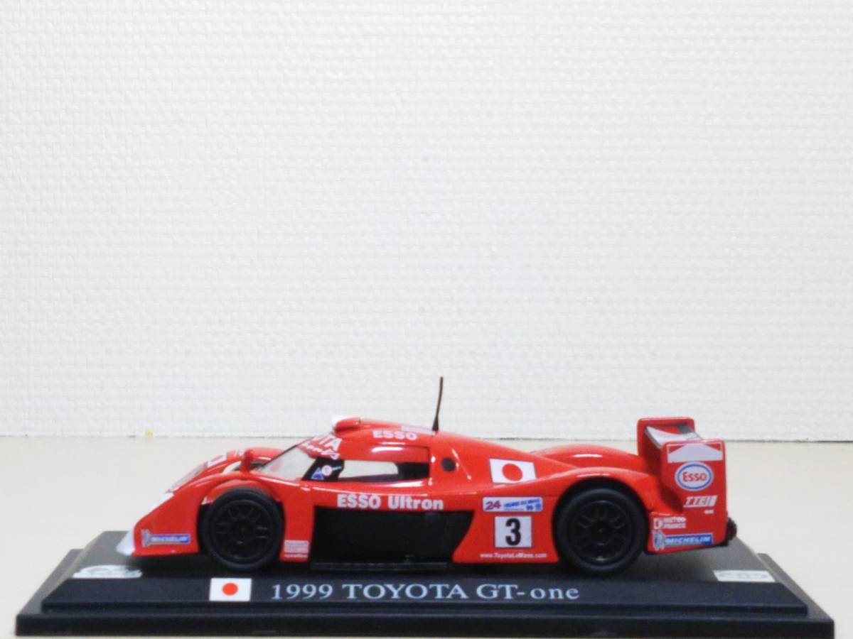 ○20 週刊デル・プラド コレクション 世界のレーシングカー No.20 トヨタ GT-one 1999 TOYOTA GT-one マガジン トレーディングカード付の画像8