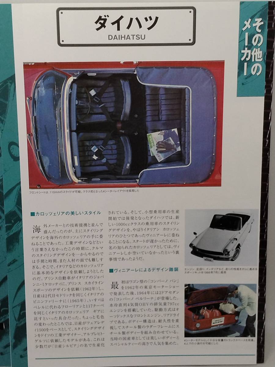 ●35 アシェット 定期購読 国産名車コレクション VOL.35 ダイハツ コンパーノ スパイダー Daihatsu Compagno Spider (1967) ノレブ_画像10