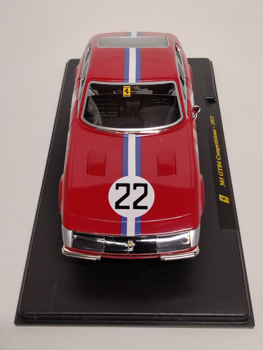 ◆32 DeA デアゴ 隔週刊レ・グランディ・フェラーリ・コレクション Le Grandi Collection No.32 Ferrari 365GTB4 Competizione・1971 _画像7