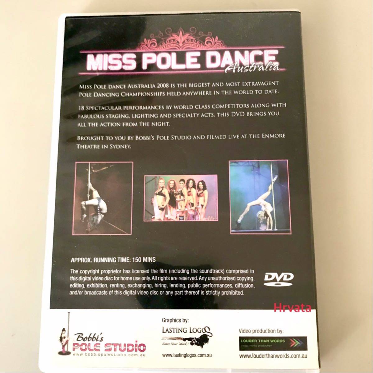 ミスポールダンス2008年オーストラリアDVD_画像2