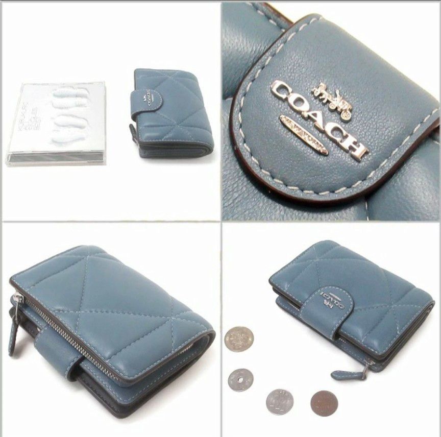 新品・未使用 COACH コーチ 二つ折り財布 - 折り財布 新品・未使用 COACH コーチ 二つ折り財布 - 折り財布