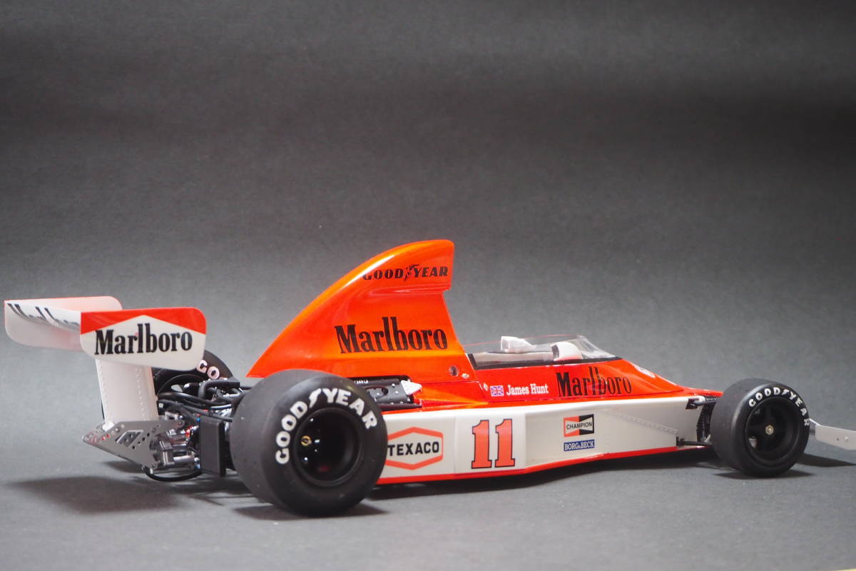 タミヤ 1/12 マルボロ マクラーレンM23 1976 改修塗装済完成品 タミヤ 1/12 マルボロ マクラーレンM23 1976 改修塗装済完成品