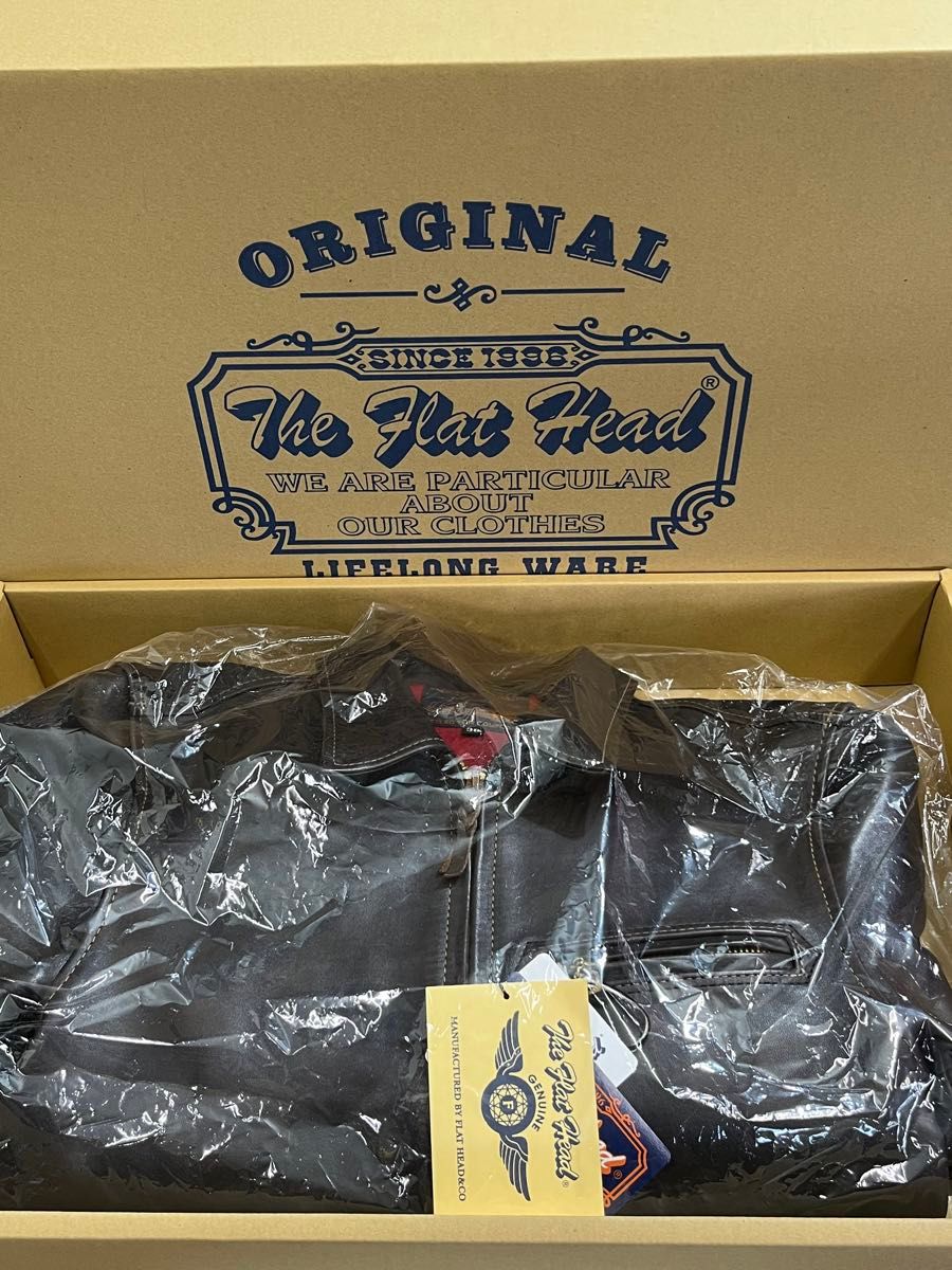 The Flat Head フラットヘッド ライダースジャケット 38 ホース The Flat Head フラットヘッド ライダースジャケット 38 ホース