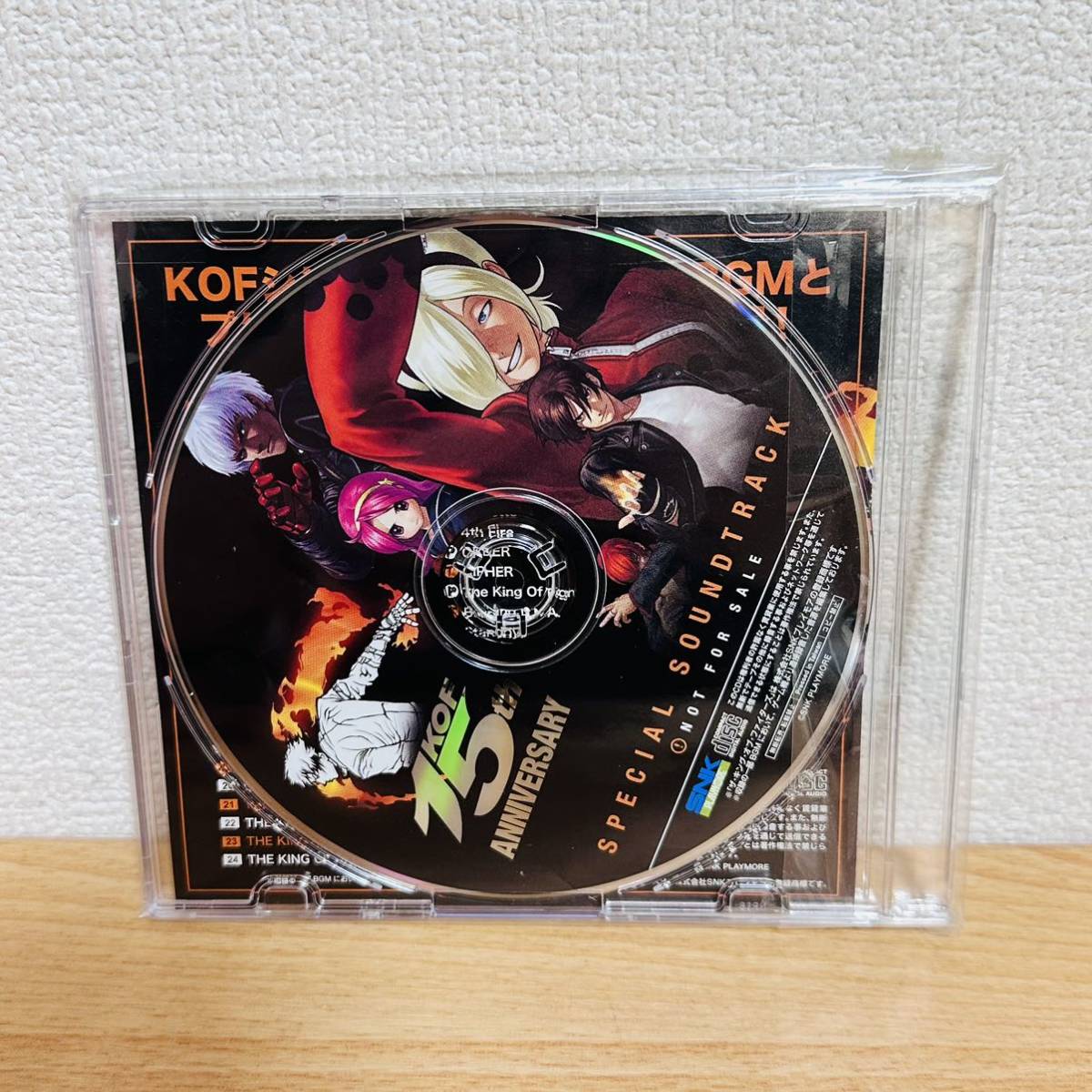 CD 非売品 KOF 15th ANNIVERSARY SPECIAL SOUNDTRACK ザ・キング・オブ・ファイターズ スペシャル サウンドトラック SNK_画像2