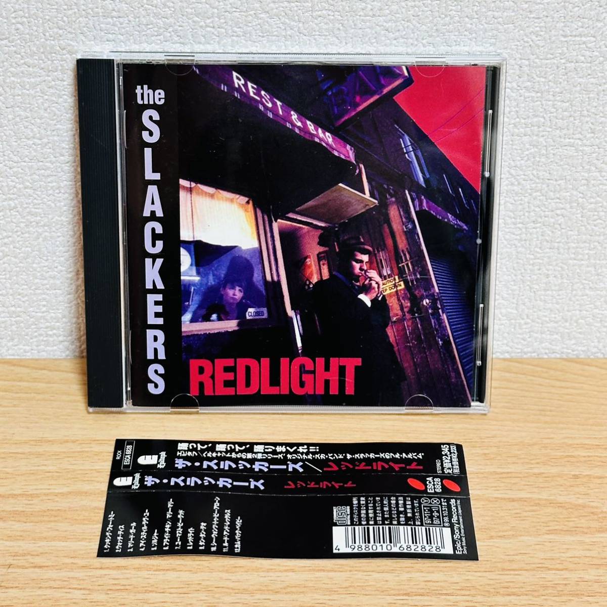 CD 帯付き ザ・スラッカーズ レッドライト the SLACKERS RED LIGHT_画像1