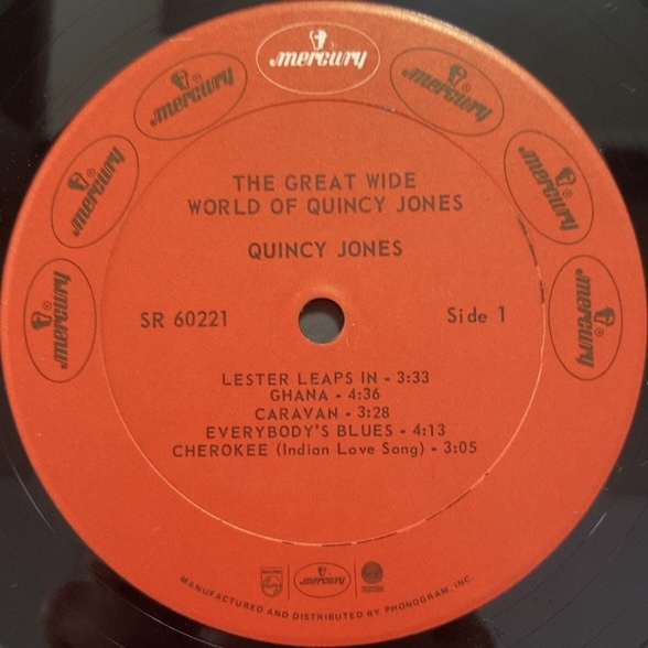 QUINCY JONES THE GREAT WIDE WORLD OF QUINCY JONES (RE) LP_画像3