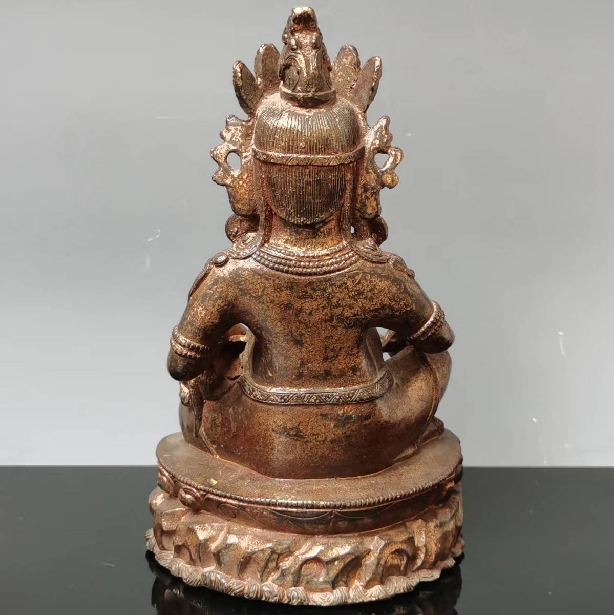 氷】仏教美術 古銅 銅製 チベット仏 仏像 置物|金属工芸 氷】仏教美術 古銅 銅製 チベット仏 仏像 置物|金属工芸