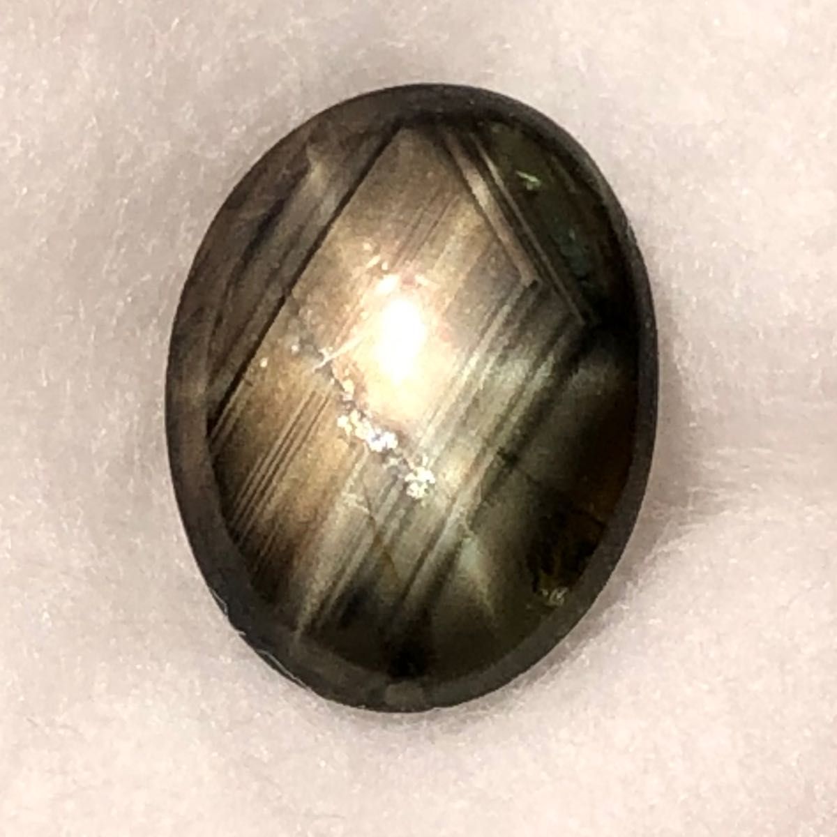 2.1 ct 天然 スターサファイアルース、タイ産