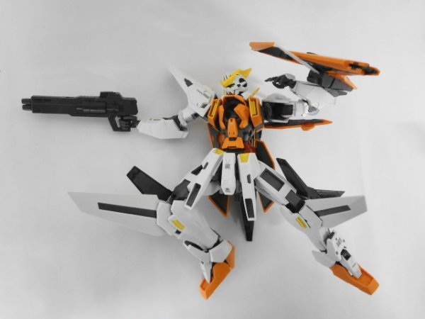 ES24-001 ジャンク扱い 完成品 MG ガンダム ガンプラ 5体 セット ストライクルージュ キュリオス モビルジン ウイング ザク 組み立て済み_画像5