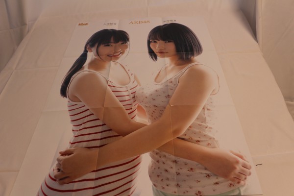  постер AKB48 Yokoyama Yui .. хвост . прекрасный склон ... стрела произведение ... гарантия . звук 