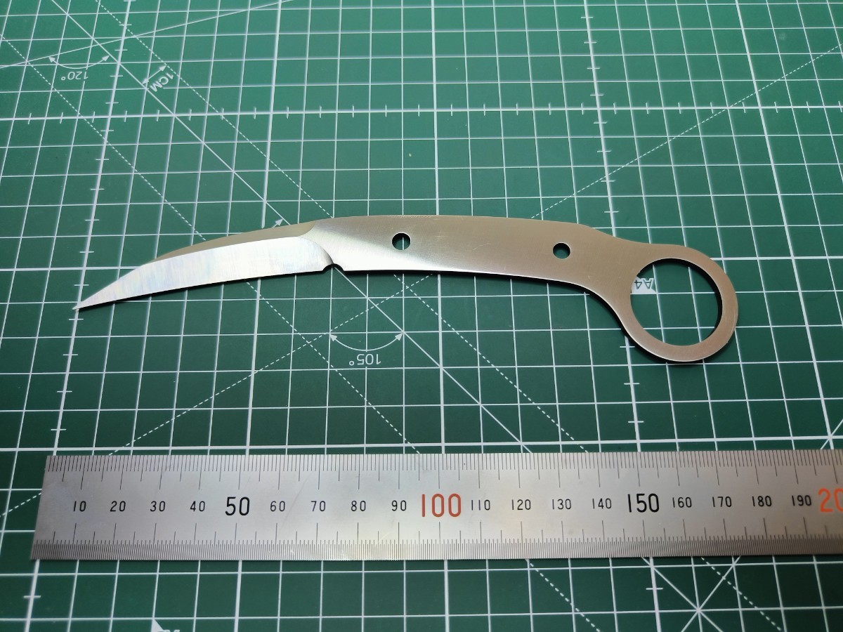 B#3 ナイフブランク ナイフ ナイフメーキング ナイフ自作 ブランク加工 刃材 の画像1