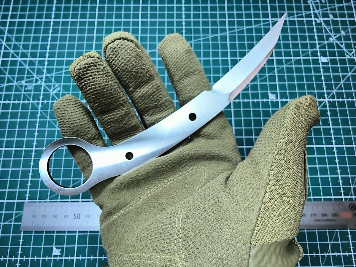 B#3 ナイフブランク ナイフ ナイフメーキング ナイフ自作 ブランク加工 刃材 の画像10