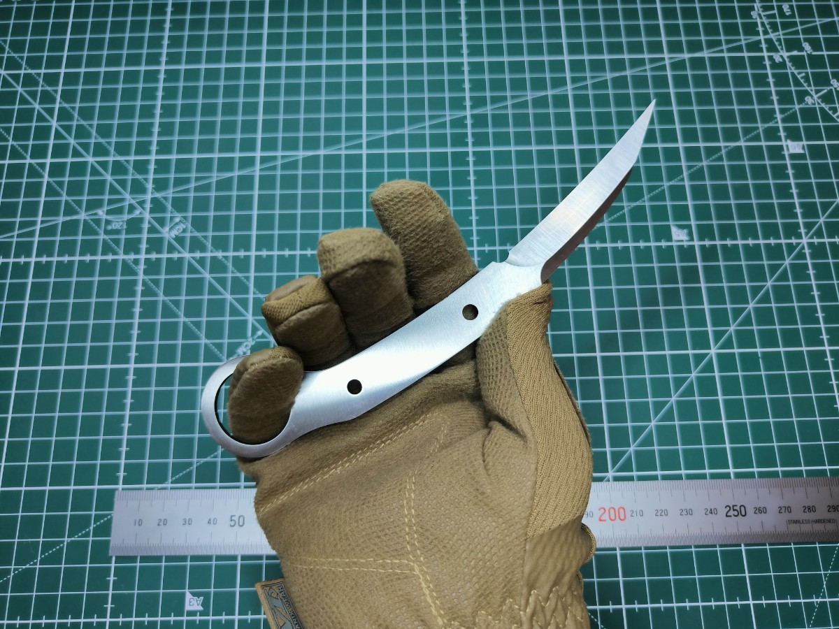 B#3 ナイフブランク ナイフ ナイフメーキング ナイフ自作 ブランク加工 刃材 の画像5