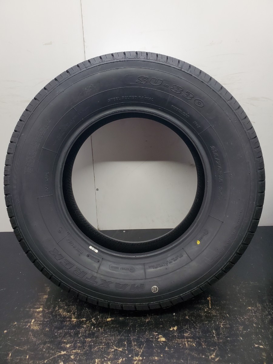 215/70R15 ラジアル サマー 夏タイヤ 4本 新品 未使用 マックストレック 22年式 送料無料 T1032_画像3