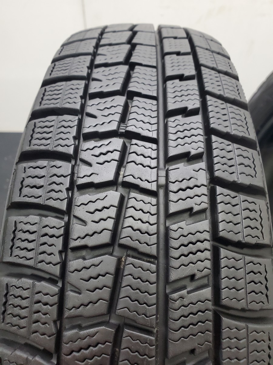 165/65R14 スタッドレス 冬タイヤ 4本 ダンロップ WM01 バリ溝 深溝 特価品 送料無料 T2300の画像2