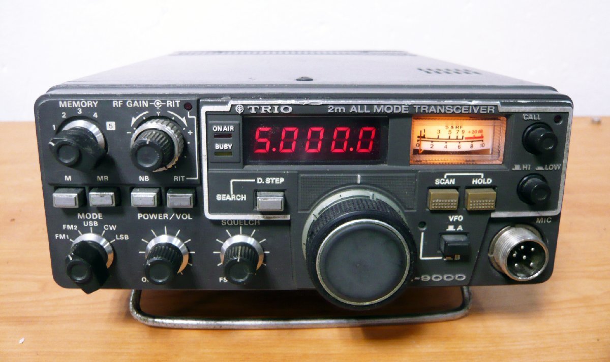 TRIO / KENWOOD　　2mオールモード「TR-9000 」（144MHz /SSB, FM. CW ) 10W 動作品_画像1