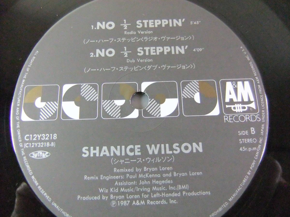 ■12in シャニース・ウィルソン SHANICE WILSON / NO 1/2 STEPPIN ■_画像5