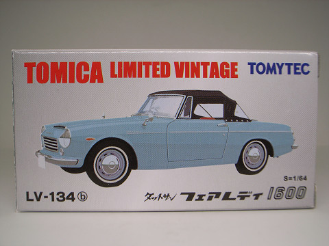 TOMYTEC / TLV 1/64 LV-134b ダットサン フェアレディ 1600 希少美品_パッケージ