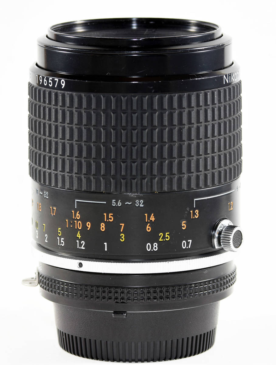 ジャンク　Nikon Ai-S Micro-NIKKOR 105mm f2.8 一眼レフカメラ用接写レンズ　ポートレート撮影に最適　デジカメで高解像の画像_画像2
