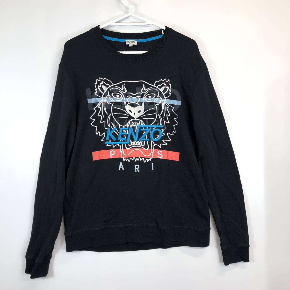 KENZO PARIS ポルトガル製 ケンゾー 長袖スウェット タイガー 虎 KENZO PARIS ポルトガル製 ケンゾー 長袖スウェット タイガー 虎