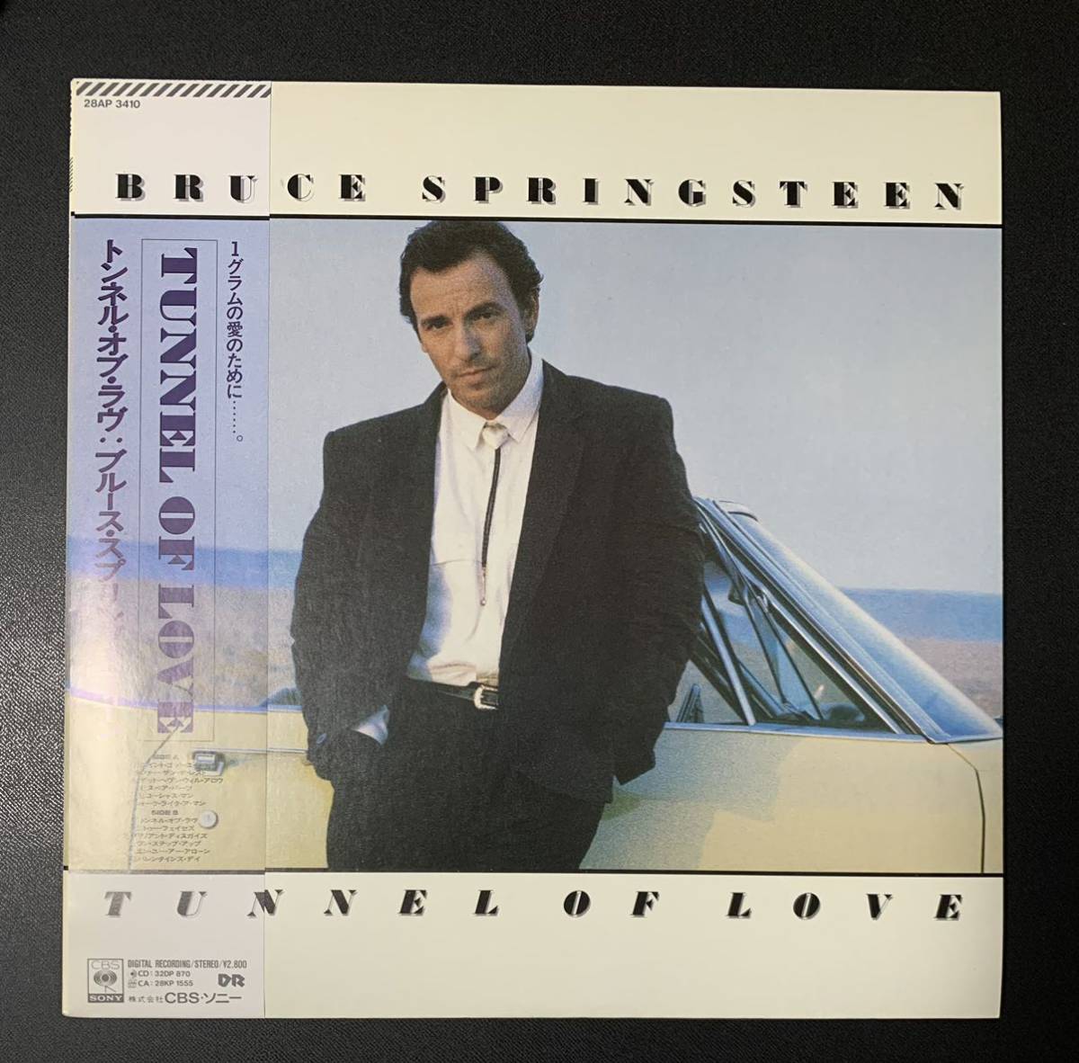 ★LP/帯付 ハガキ付/ブルース・スプリングスティーン(Bruce Springsteen)/トンネル・オブ・ラヴ/28AP 3410/レコードの画像1