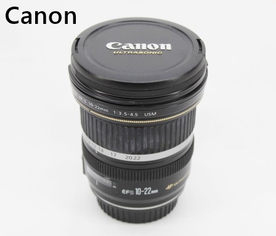 []Canon キヤノン ULTRASONIC EF-S 10-22mm 1：3.5-4.5 Φ77mm レンズ