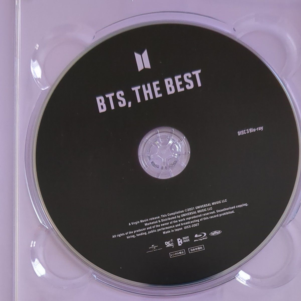 【BTS】BTS,THE BEST ＆トレイ　CD. Blu-ray　トレイ未使用