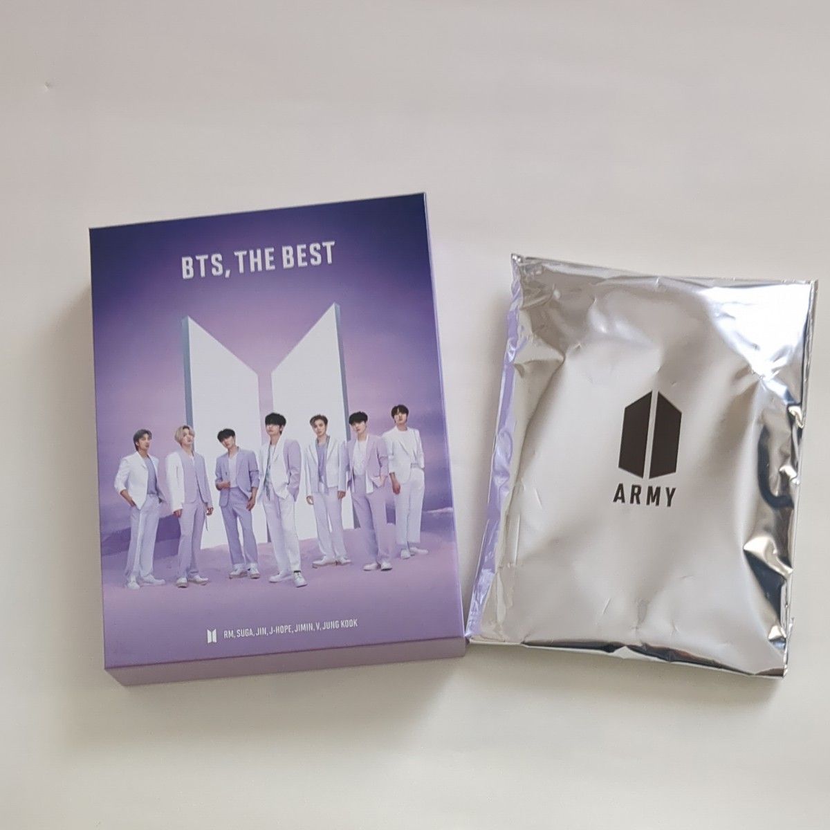 【BTS】BTS,THE BEST ＆トレイ　CD. Blu-ray　トレイ未使用