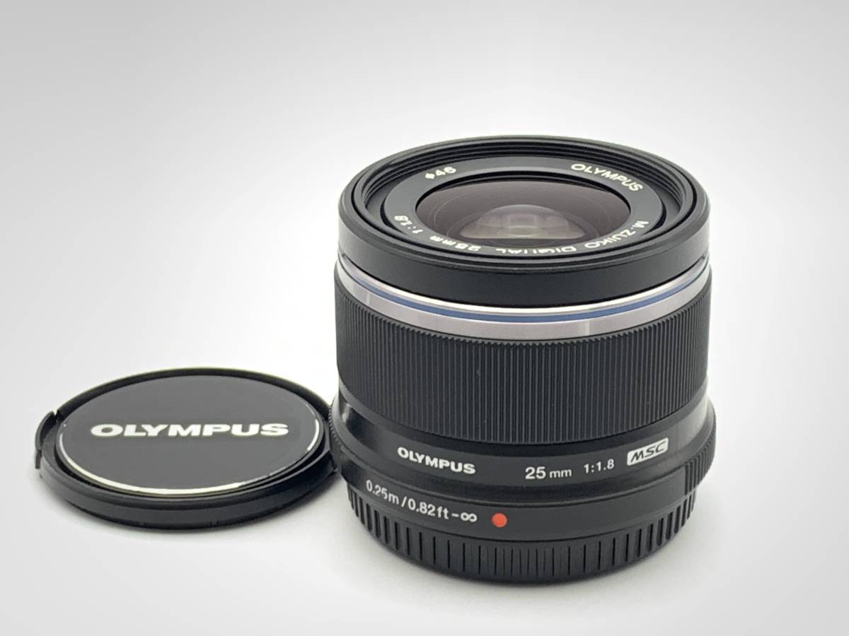 OLYMPUS M.ZUIKO DIGITAL 25mm F1.8 単焦点レンズ マイクロフォーサーズ ◆動作品◆_画像1