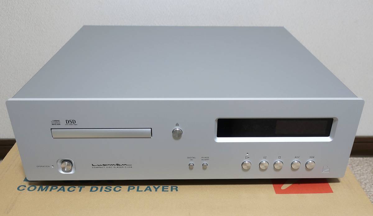 LUXMAN ラックスマン　CDプレーヤー　D-03X_画像2