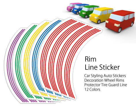 ID826 ★ rimwheel Sticker rim лента ленты Lipe-10