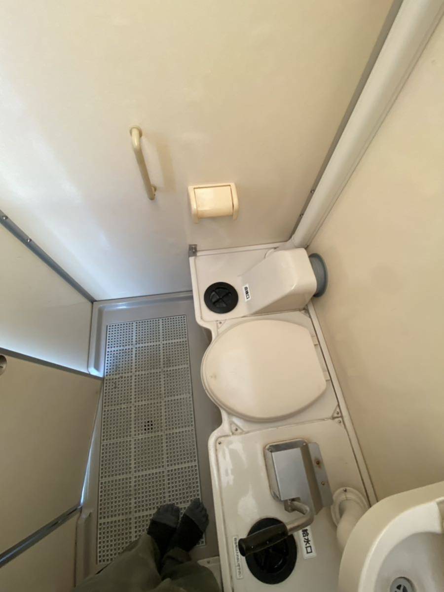 熊本県　仮設トイレ移動式車載用トイレ 軽トラ 仮設 _画像7