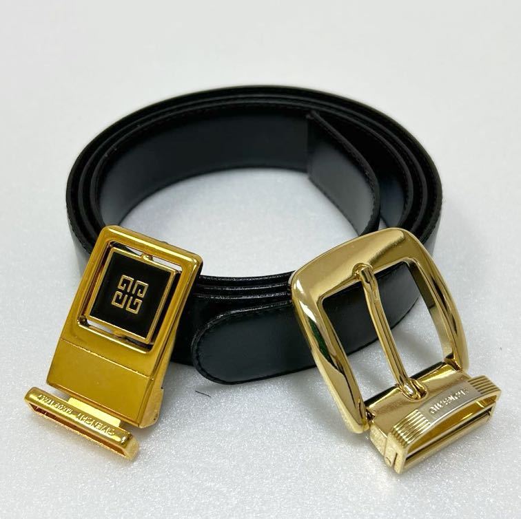 新品・未使用 GIVENCHY ジバンシー ベルト ブラック バックル 新品・未使用 GIVENCHY ジバンシー ベルト ブラック バックル