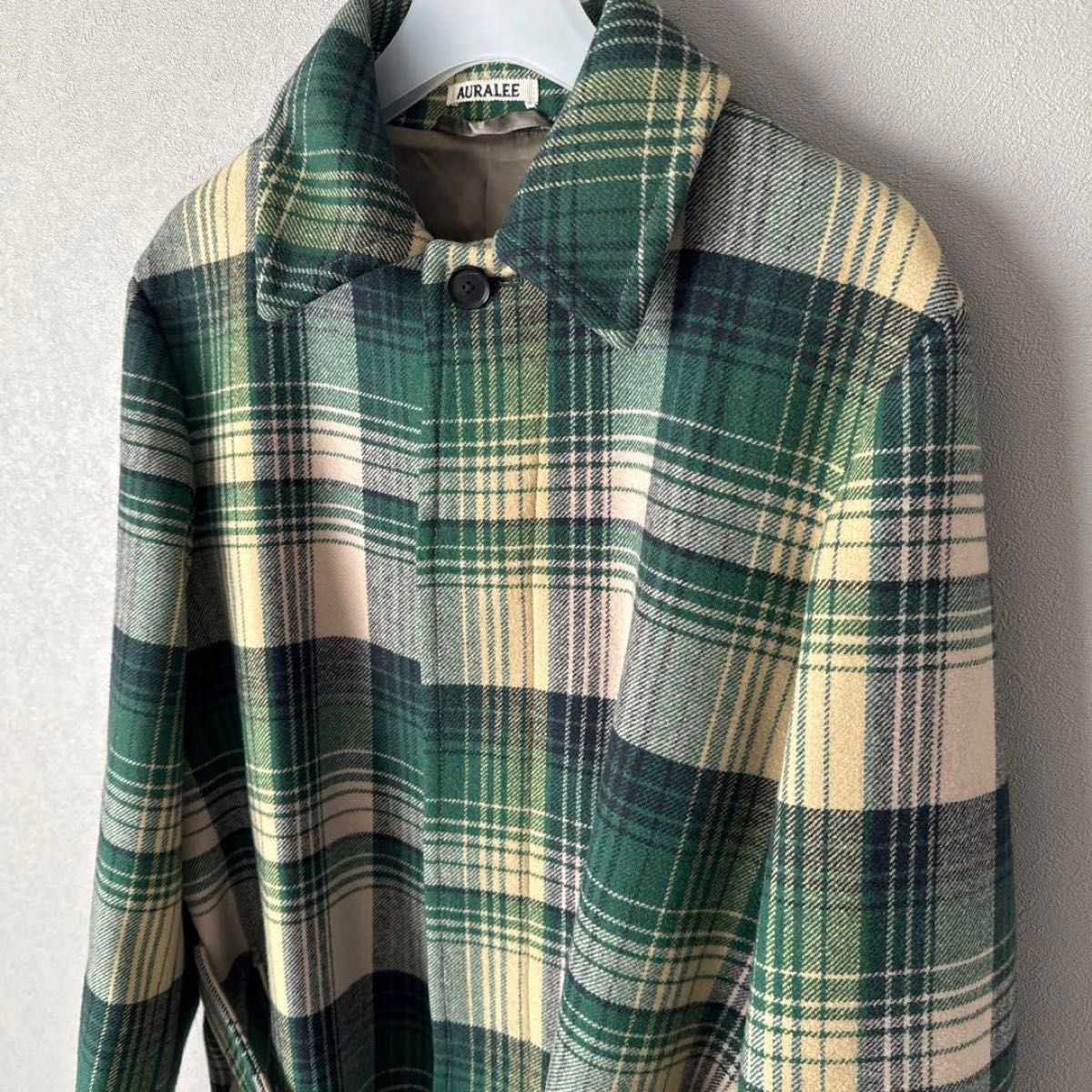 希少】19AW AURALEE Wool Check Melton Coat|Yahoo!フリマ(旧 希少】19AW AURALEE Wool Check Melton Coat|Yahoo!フリマ(旧