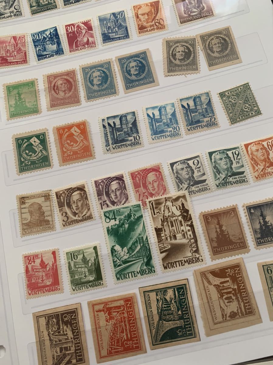 外国切手海外切手　段ボール　大量11冊　フランス、ハンガリー、ドイツなど　使用済み未使用混合　掘り出し物 _画像10