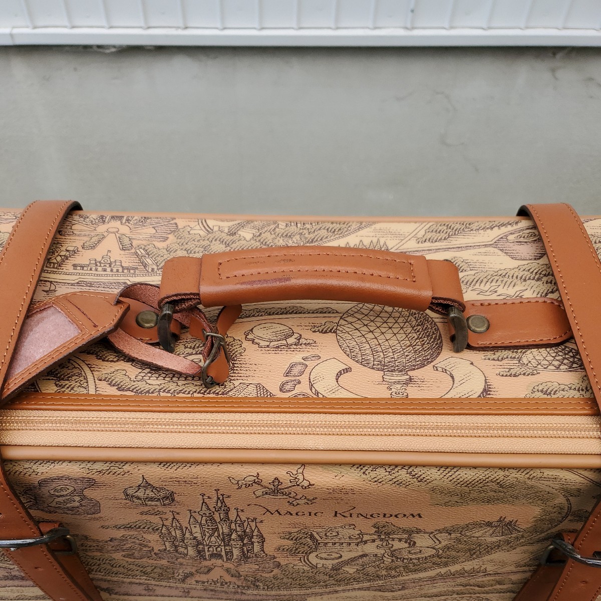 激レア ディズニートランク マクドナルド レトロ コラボ 旅行鞄 スーツケース ヴィンテージ 限定 非売品の画像2