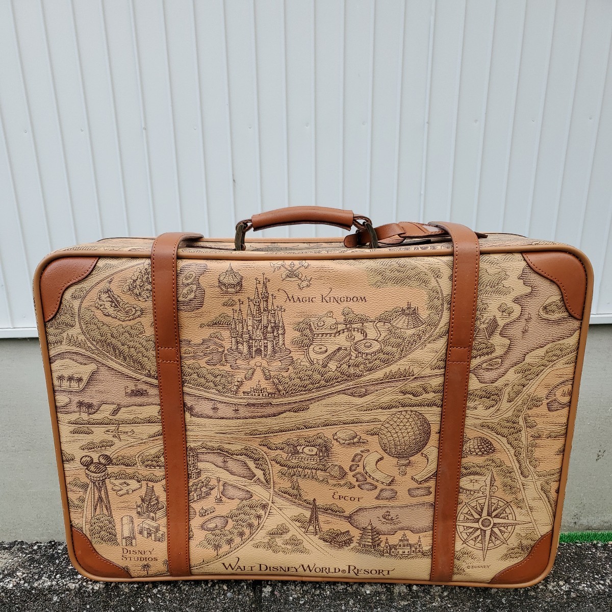 激レア ディズニートランク マクドナルド レトロ コラボ 旅行鞄 スーツケース ヴィンテージ 限定 非売品の画像5