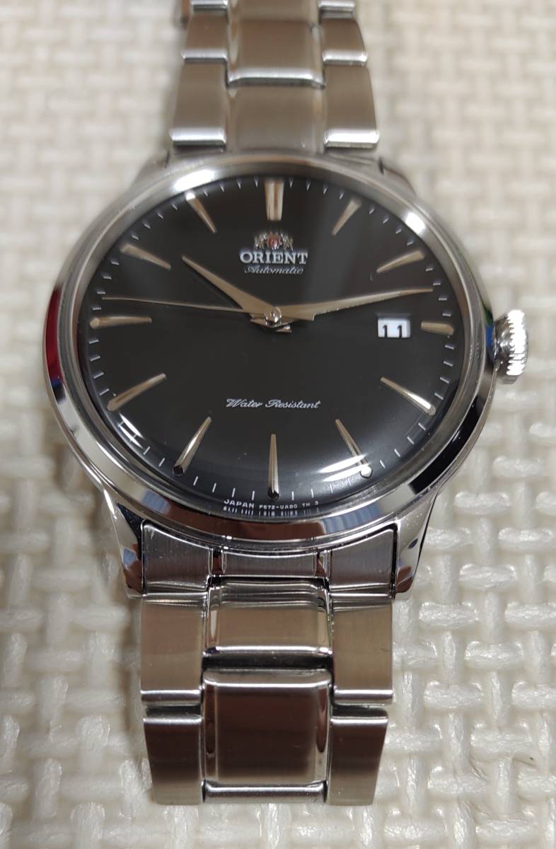 [オリエント時計] ORIENT CLASSIC RN-AC0002B　機械式自動巻き(手巻き付)　ブラック文字盤　Made in japan