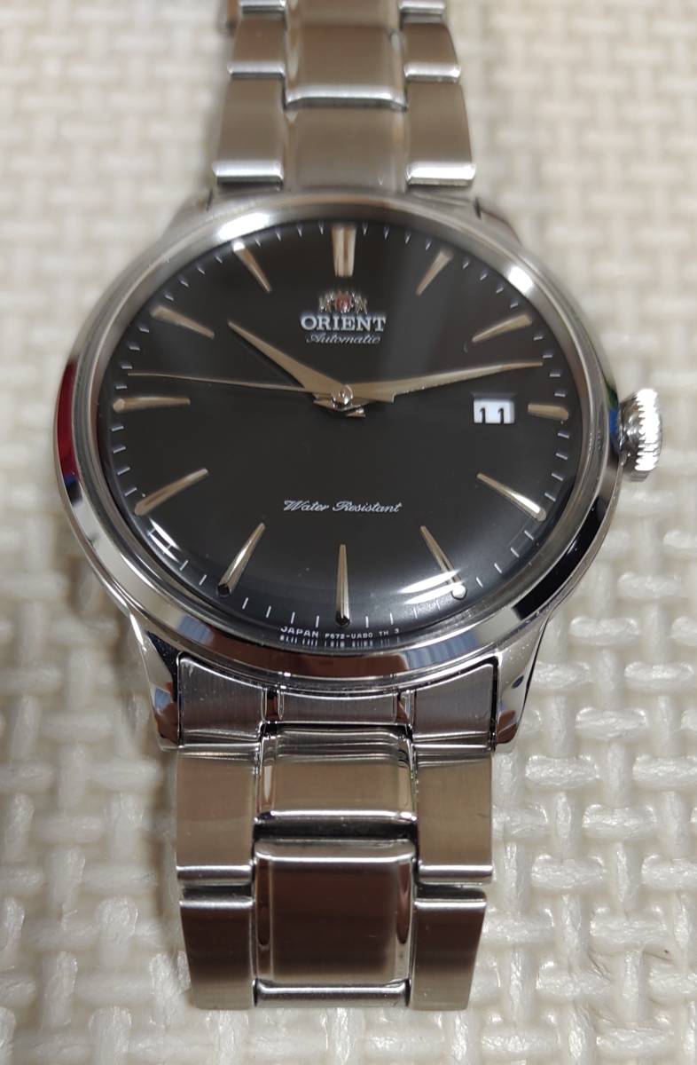 [オリエント時計] ORIENT CLASSIC RN-AC0002B　機械式自動巻き(手巻き付)　ブラック文字盤　Made in japan_画像1