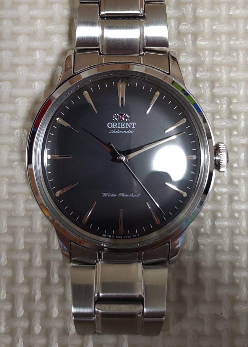 [オリエント時計] ORIENT CLASSIC RN-AC0002B　機械式自動巻き(手巻き付)　ブラック文字盤　Made in japan_画像2