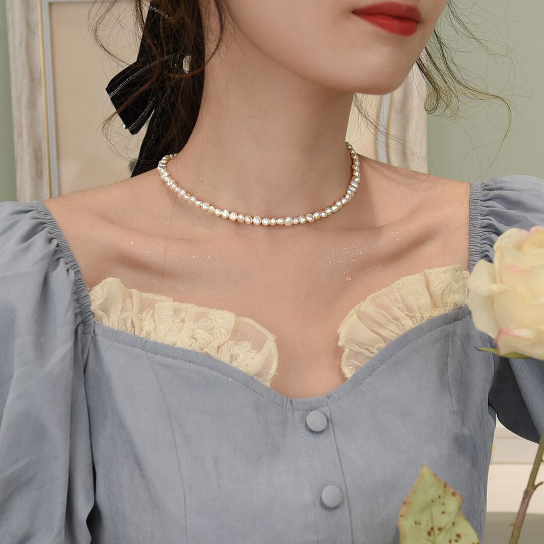 真珠のネックレス 真珠 淡水パール ネックレス 高級 超綺麗 高品質　レディースアクセサリー プレゼント パーティー 祝日 極上 人気 zx124_画像9