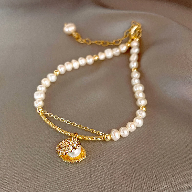 アクセサリー 真珠 ブレスレット 淡水パール 真珠のブレスレット 腕輪 高品質 装飾品 ジュエリー プレゼント 卒業式 結婚式 正規品 zs110の画像3